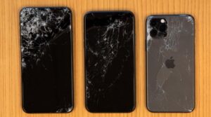 Cracked Screen Repairs for iPhones & Smartphones or replacements at FLM 380 wireless services